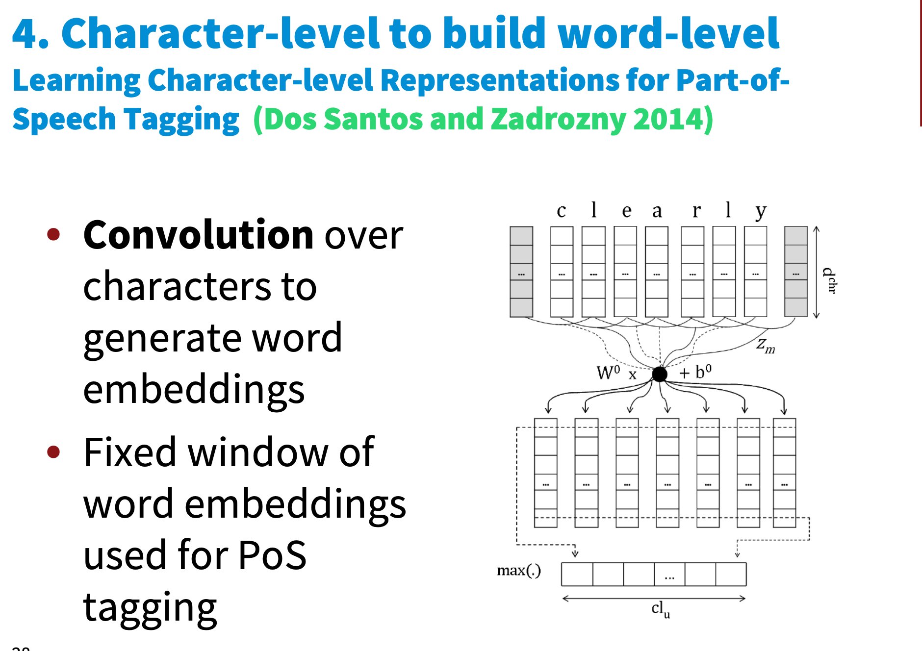 Cs224n 12 Subword Models 解决oov问题 元哥的日记 Cs224n 12 Subword Models 解决oov问题 元哥的日记